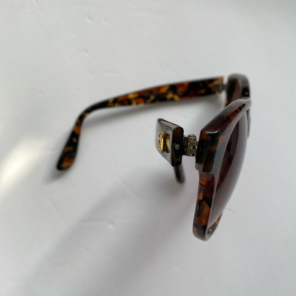 Emmanuelle Khanh, Paris Vintage Tortoise Shell Sunglasses - Picture 2 of 4